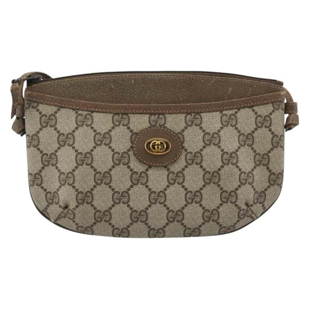 Gucci GG Supreme Shoulder Bag 904 Beige